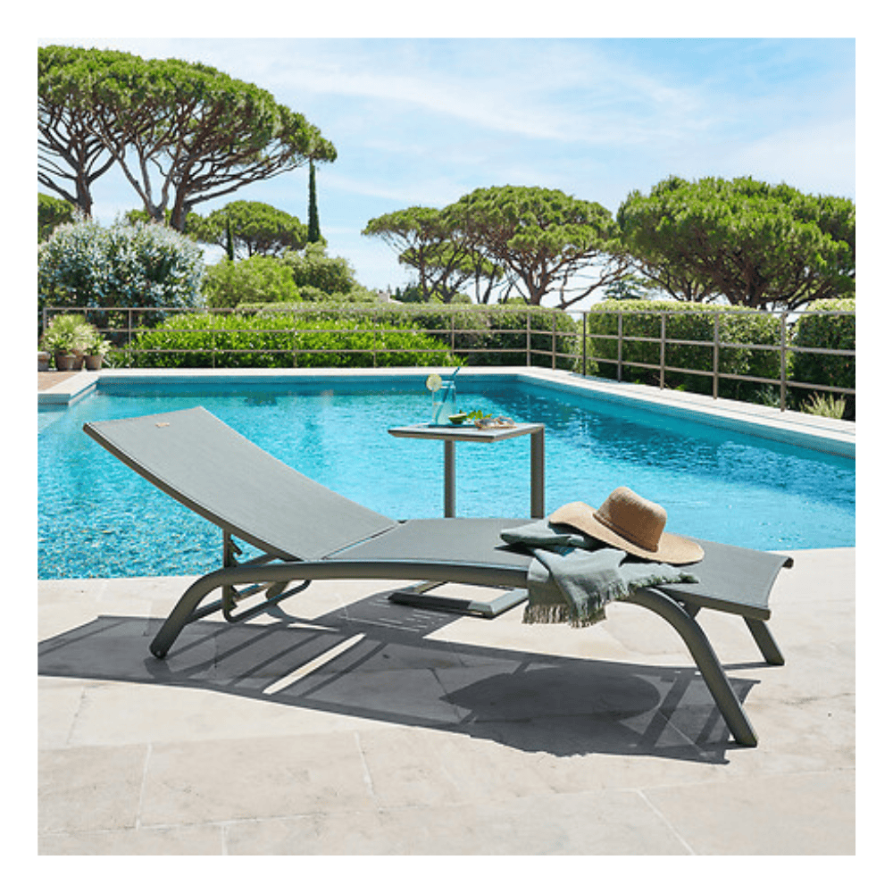 Alpha 55 Transat Bonao en aluminium laurier extérieur confortable