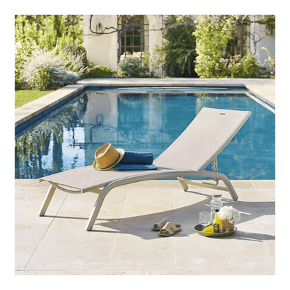 Alpha 55 Transat Bonao en aluminium lin argile extérieur confortable
