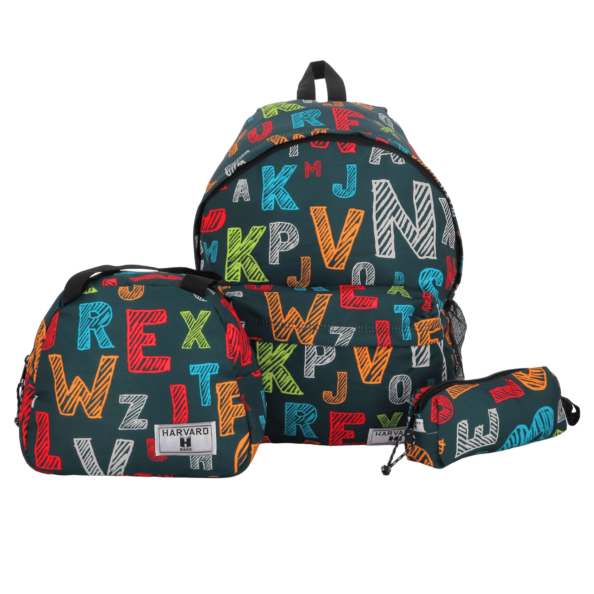 Alpha 55 Trio Harvard Bags Imprimé Alphabet