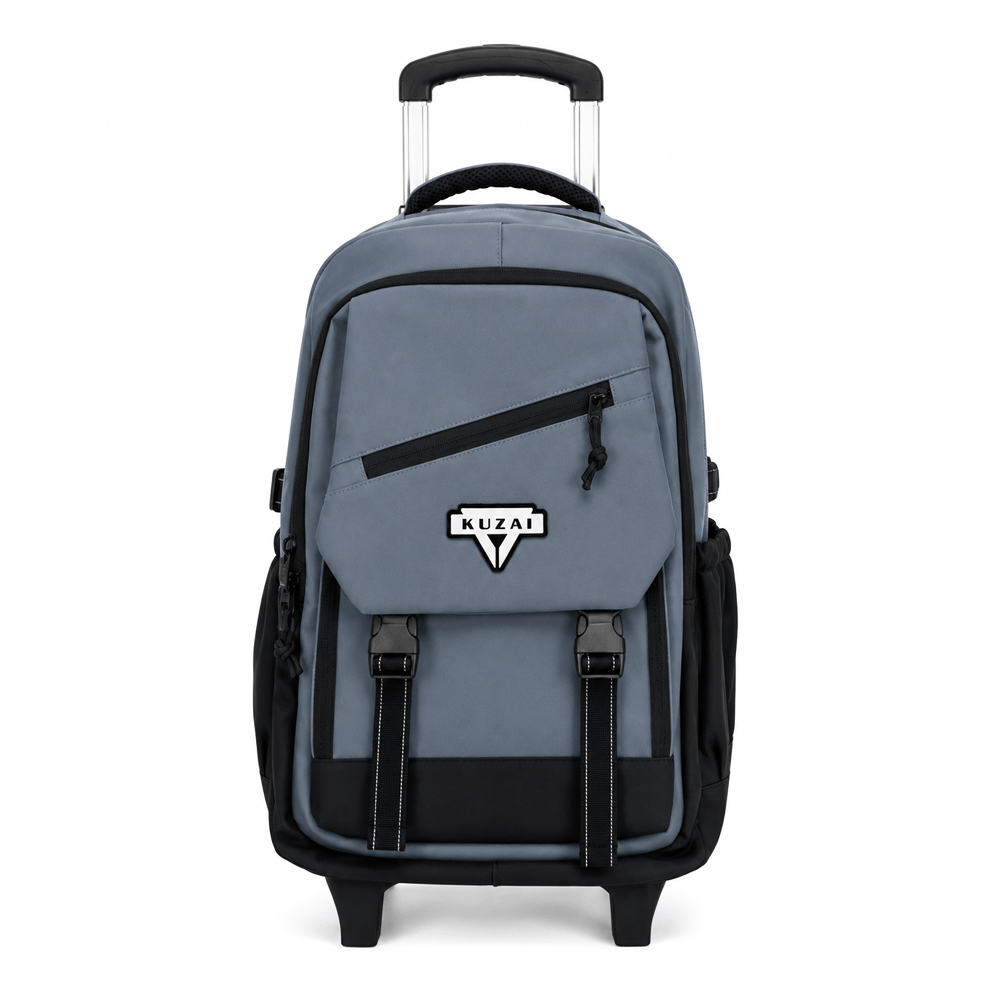 Alpha 55 Trolley 20" Détachable Uni Gris avec Poche à Rabat