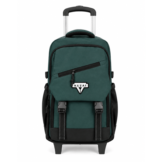 Alpha 55 Trolley 20" Détachable Uni Kaki avec Poche à Rabat
