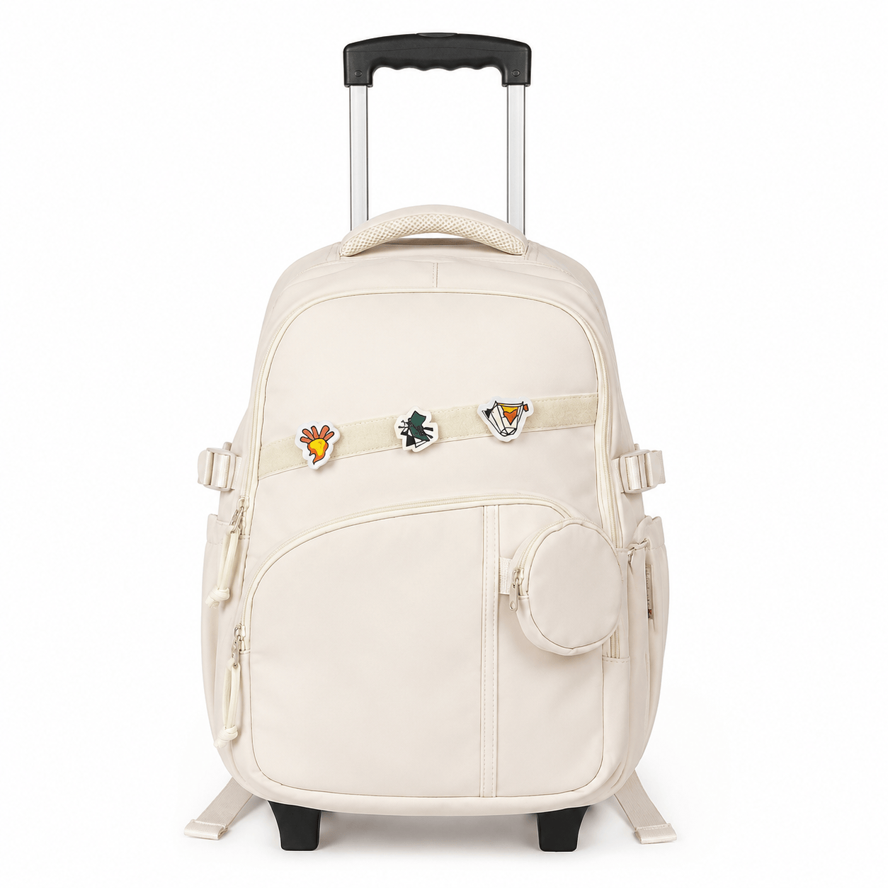 Alpha 55 Trolley 20" Uni avec Bourse Ronde Blanc