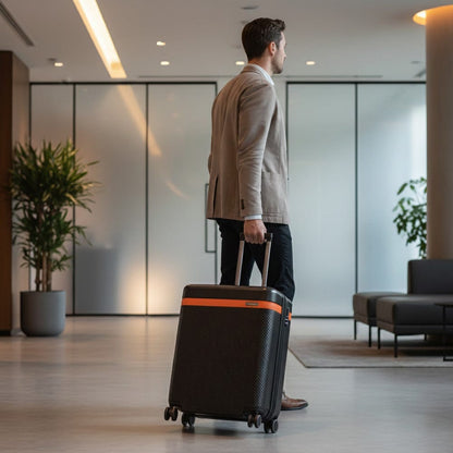 Alpha 55 Trolley 8 Roues KAZONNE Noir – Robustesse & Élégance