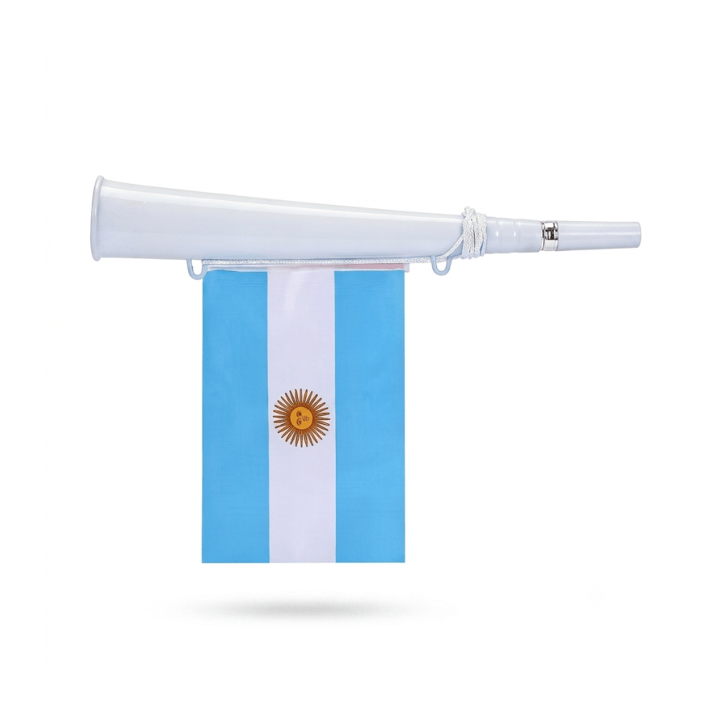 Alpha 55 Trompette Drapeau Argentine Supporter Foot
