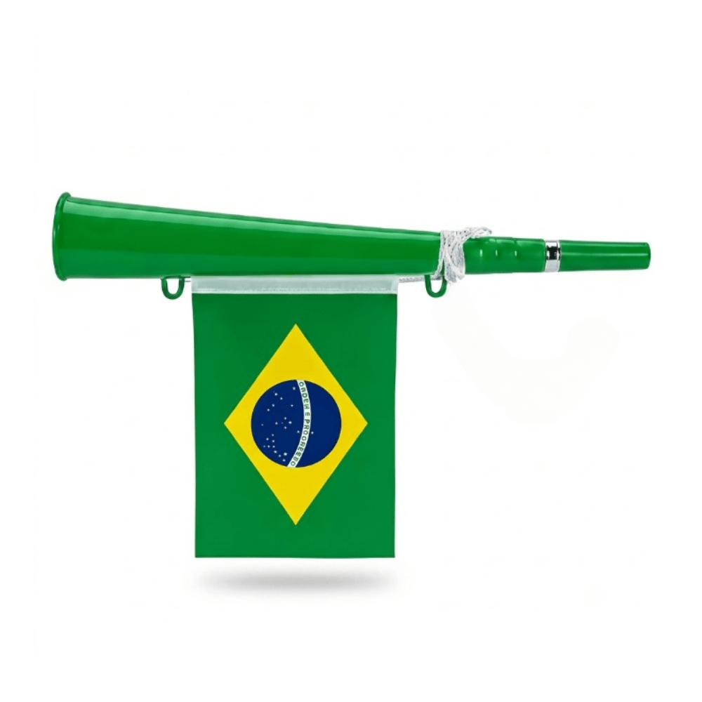 Alpha 55 Trompette Drapeau Brésil Supporter Foot