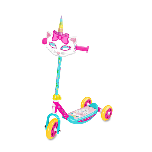 Alpha 55 Trottinette 3 roues enfant masque licorne
