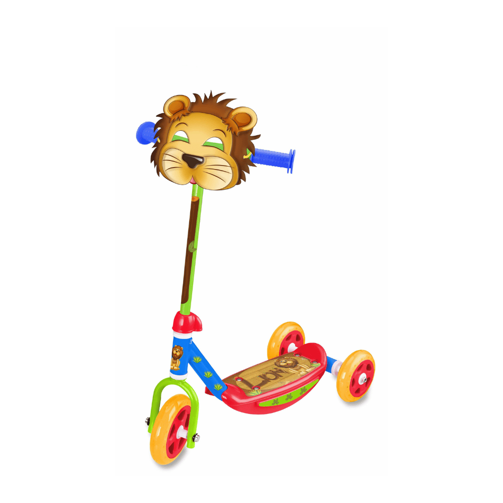 Alpha 55 Trottinette 3 roues enfant masque lion