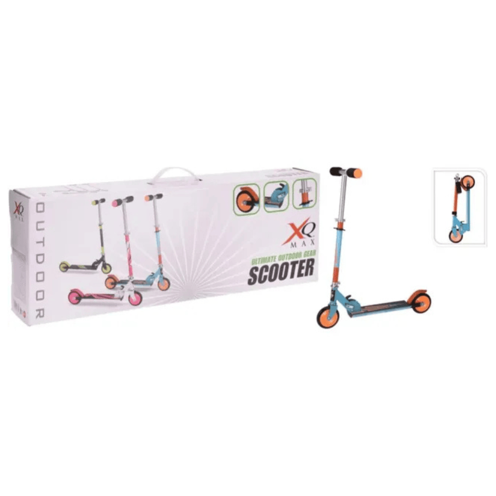 Alpha 55 Trottinette XQMAX 2 roues pliable bleue