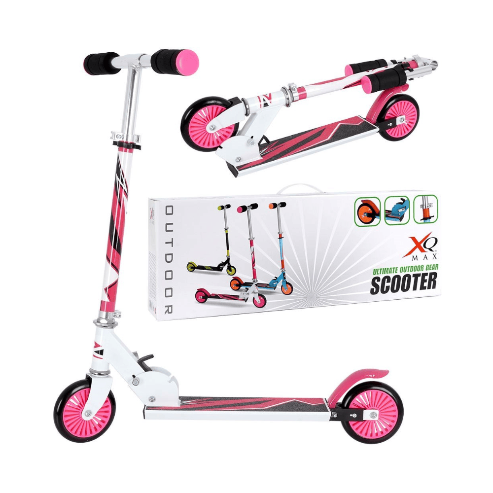 Alpha 55 Trottinette XQMAX 2 roues pliable rose