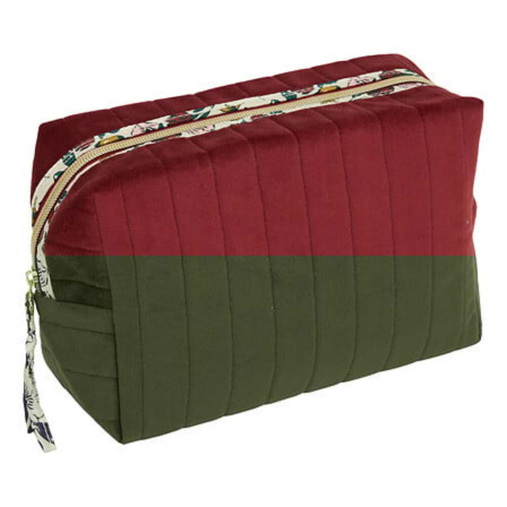 Alpha 55 Trousse de toilette en velours élégante