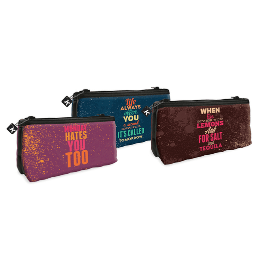 Alpha 55 Trousse double Messages, coloris assortis