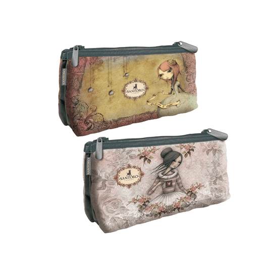 Alpha 55 Trousse double Romantica, coloris assortis