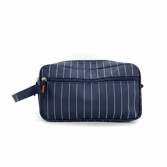 Alpha 55 Trousse homme rayée – Style & praticité
