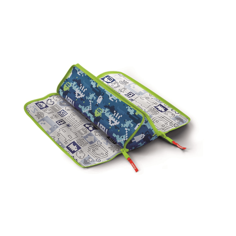 Alpha 55 Trousse Open XXL Double Face Trendy Blue