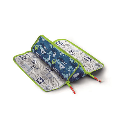 Alpha 55 Trousse Open XXL Double Face Trendy Blue