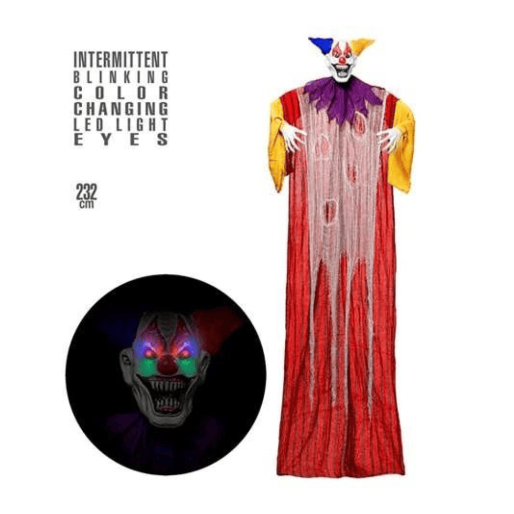 Alpha 55 Tunique Clown LED 232 cm – Décoration Halloween