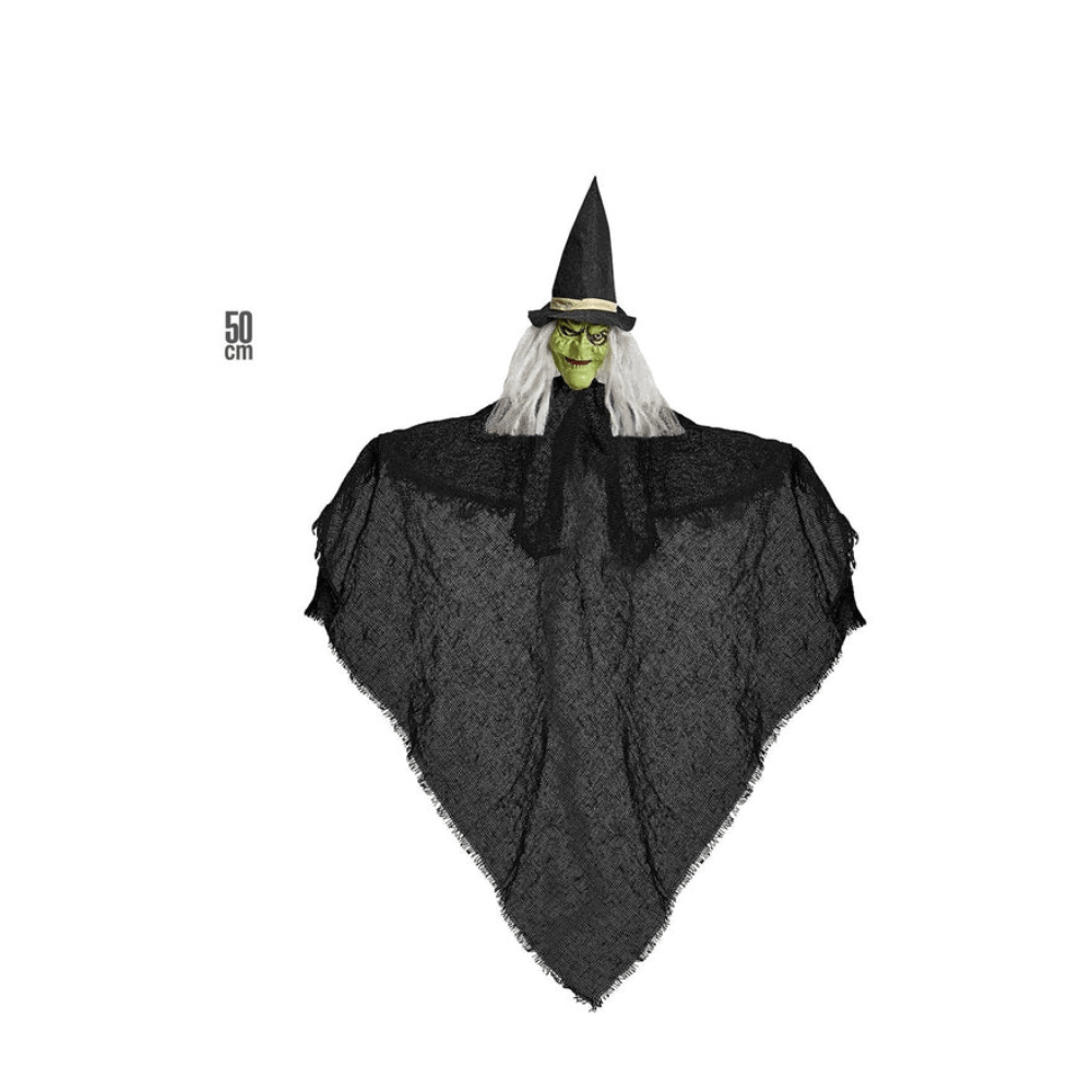 Alpha 55 Tunique Sorcière Noire 50 cm Décoration Halloween