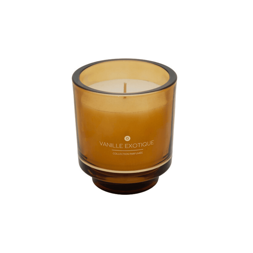 Alpha 55 Vanille Ambrée Bougie parfumée Ilae 225g en pot verre