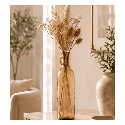 Alpha 55 Vase Bouteille Yana en Verre Design Décoratif