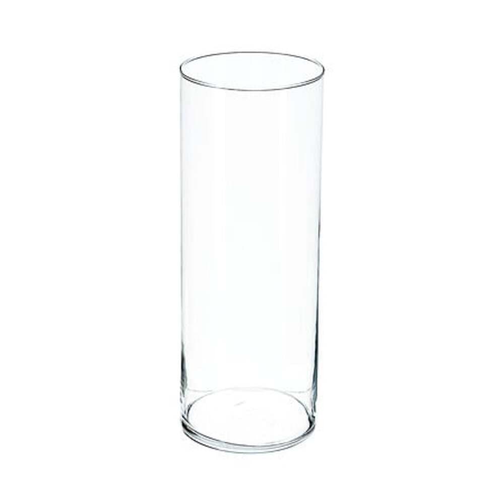 Alpha 55 Vase cylindrique en verre – Design épuré