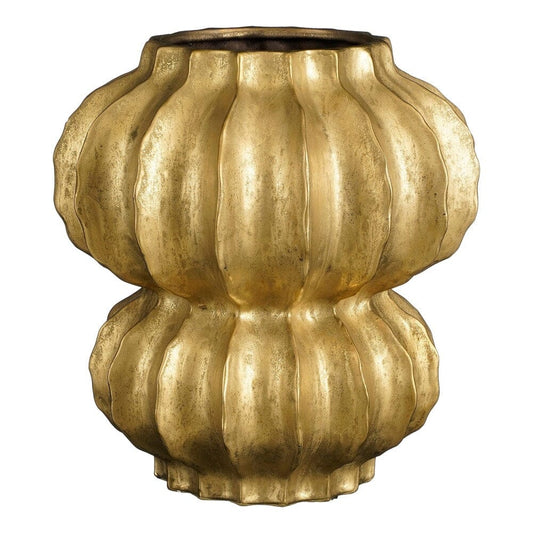 Alpha 55 Vase en Céramique Altea Doré – Déco Chic & Moderne