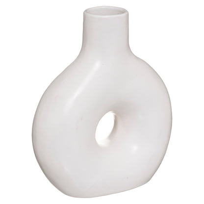 Alpha 55 vase en céramique circle mat 19x17 2 assortiments