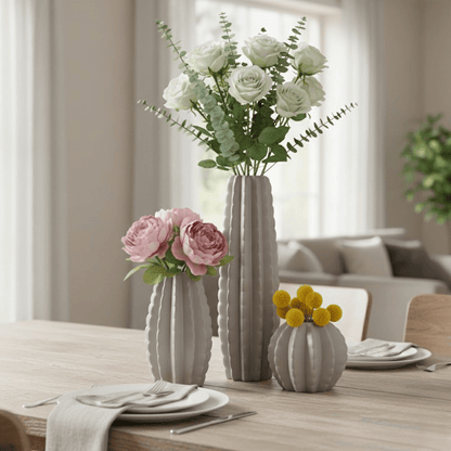 Alpha 55 Vase en céramique design cactus décoratif