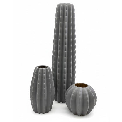 Alpha 55 Vase en céramique design cactus décoratif