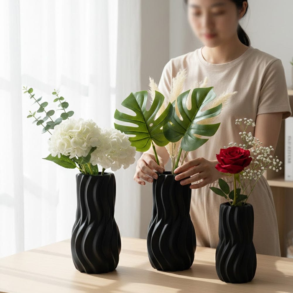 Alpha 55 Vase en céramique forme cactus moderne décoratif