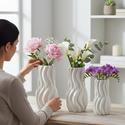 Alpha 55 Vase en céramique forme cactus moderne décoratif