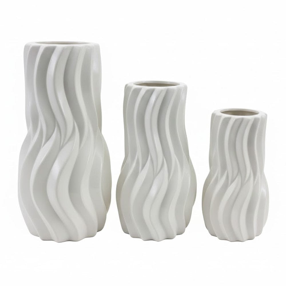 Alpha 55 Vase en céramique forme cactus moderne décoratif