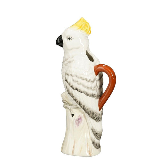 Alpha 55 Vase en Céramique Perroquet – Décoration Exotique Chic