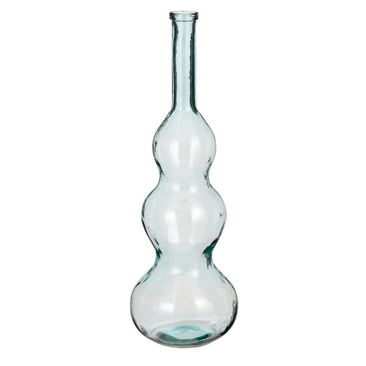 Alpha 55 Vase en Verre Bulle Benito Transparent – Moderne & Élégant