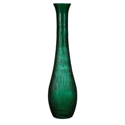 Alpha 55 Vase en Verre Recyclé Dix Vert – Naturel & Écologique