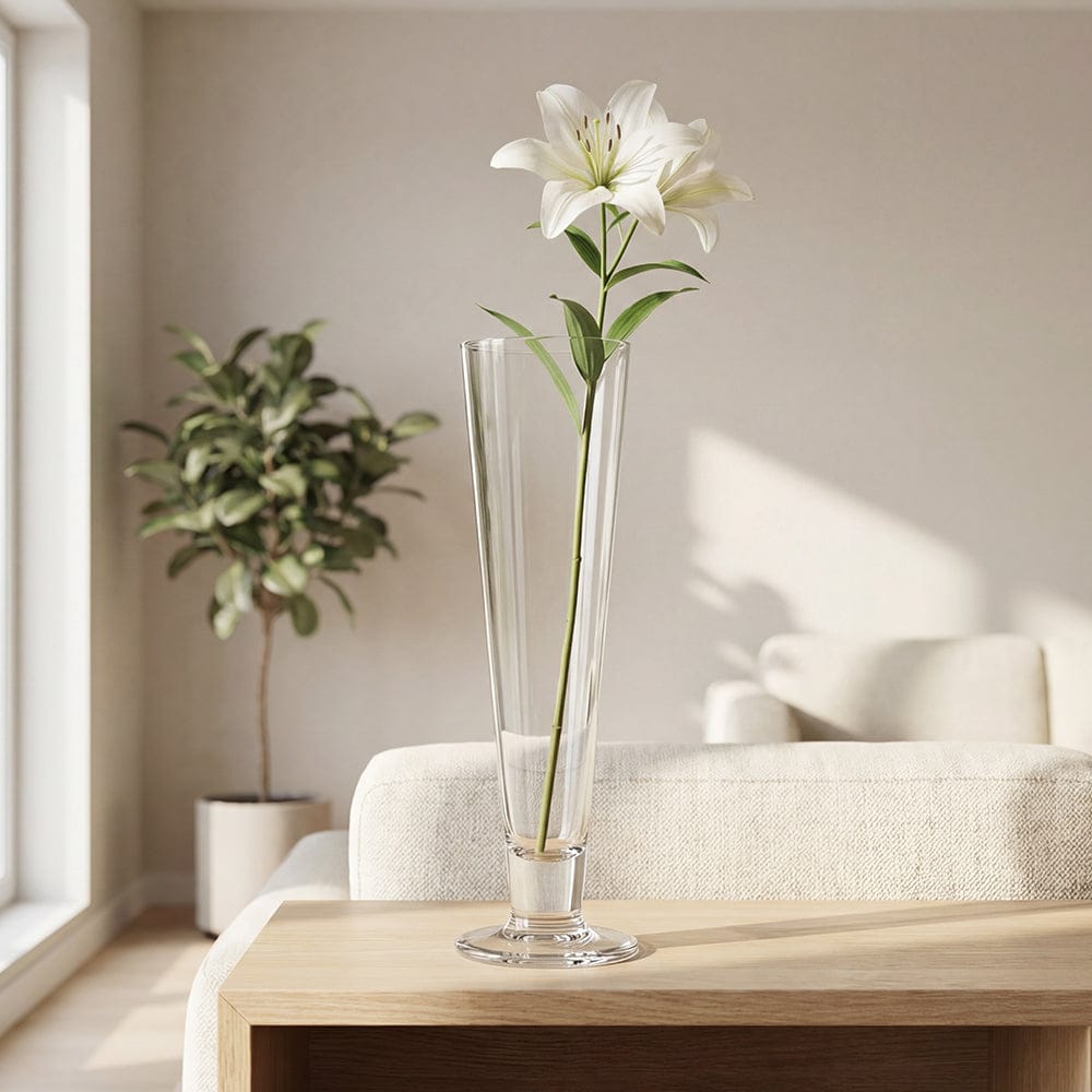 Alpha 55 Vase en Verre Trompette – Élégant & Intemporel