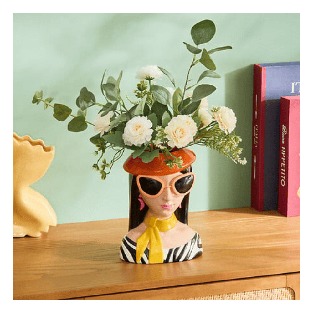 Alpha 55 Vase femme Della Pasta décoratif moderne