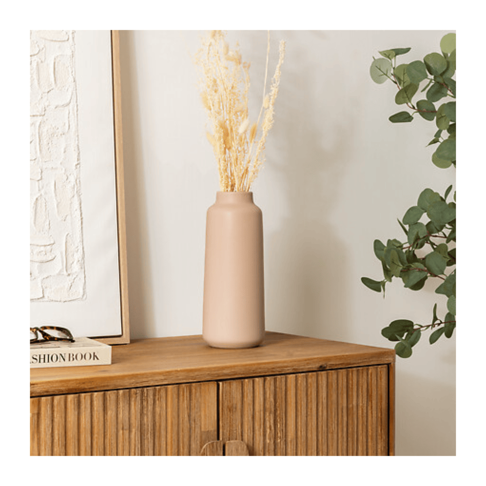 Alpha 55 Vase Rily 30 cm en Céramique Nude