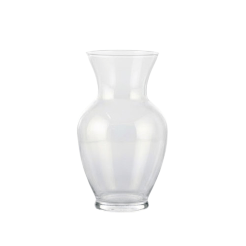 Alpha 55 Vase Tulipe en Verre Irisé – Transparent & Élégant
