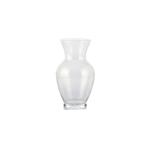 Alpha 55 Vase Tulipe en Verre Transparent Irisé – Déco Élégante