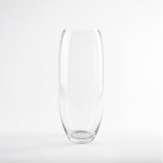 Alpha 55 Vase Verre Cylindrique Bombé – Moderne & Élégant