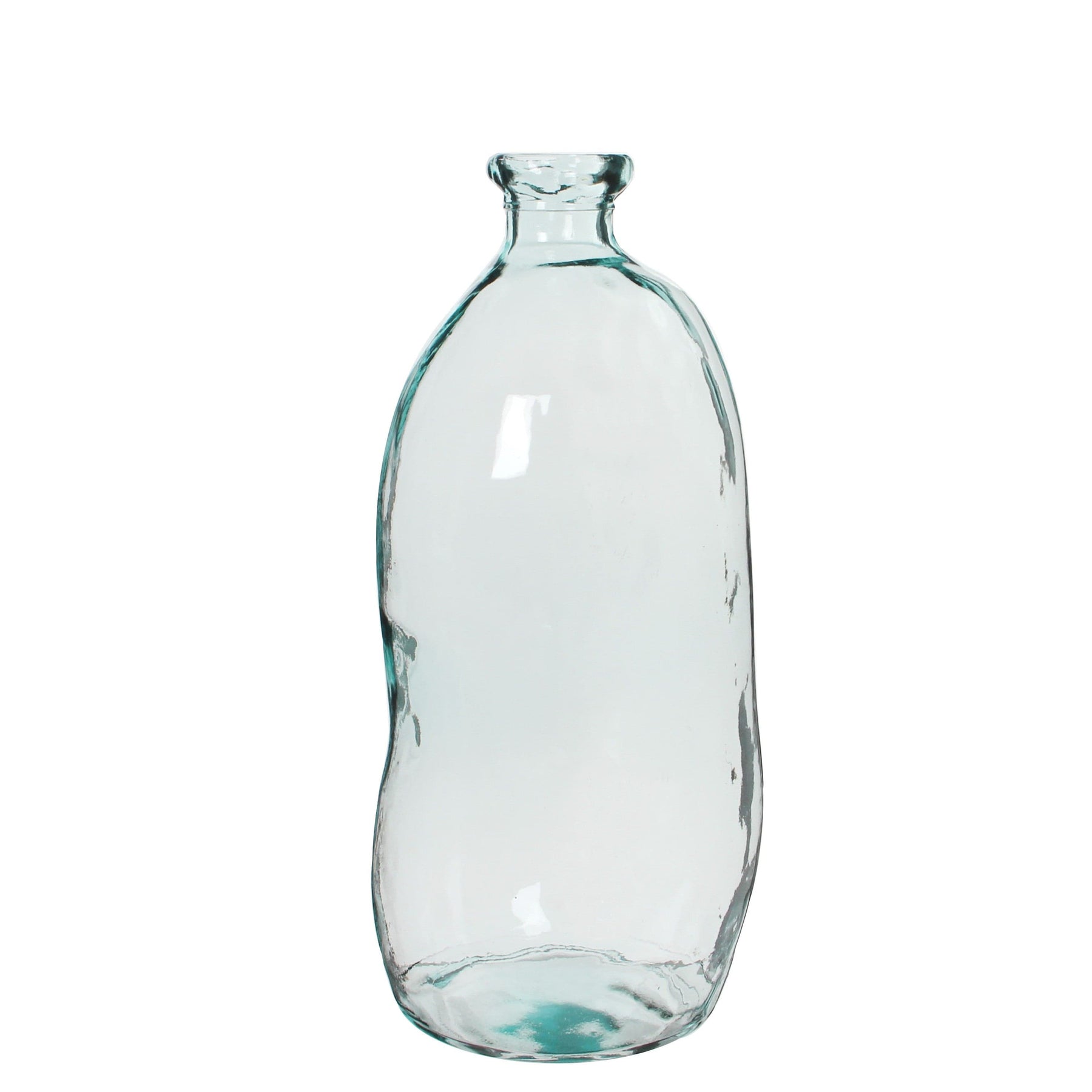 Vase verre organic 73x34 cm déformé