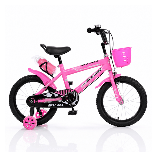 Alpha 55 Vélo 16 pouces enfant avec panier et gourde