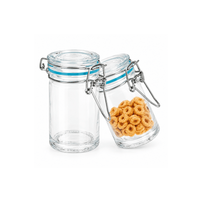 Alpha 55 Verrine avec Couvercle 80 ml – 8 x 4 cm