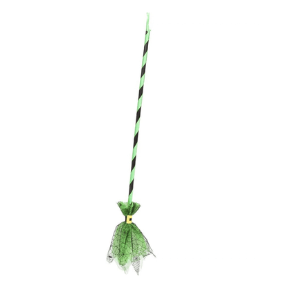 Alpha 55 Vert Balai en Tulle 85 cm – Accessoire Déguisement