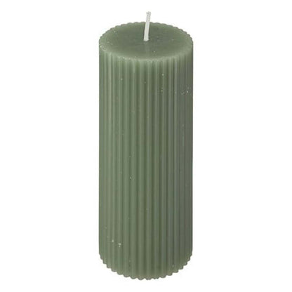 Alpha 55 Vert celadon Bougie Ronde Demi – Décoration Élégante & Moderne