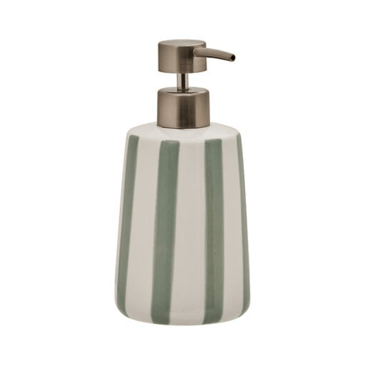 Alpha 55 Vert céladon Distributeur savon en céramique élégant