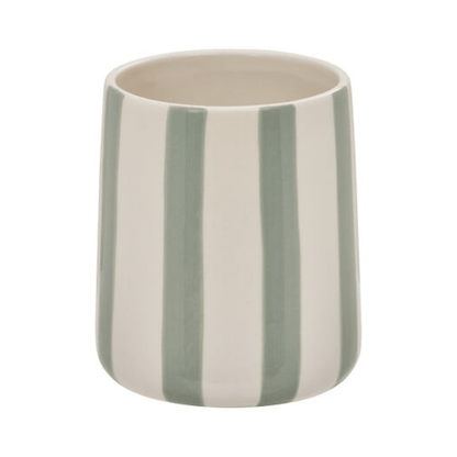 Alpha 55 Vert Celadon Pot à brosse à dents en céramique