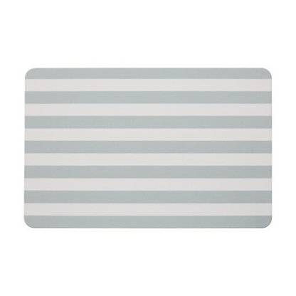 Alpha 55 Vert Céladon Tapis de Bain Strio en Diatomite Absorbant