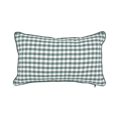 Alpha 55 Vert Coussin Groove Vichy 30 x 50 cm