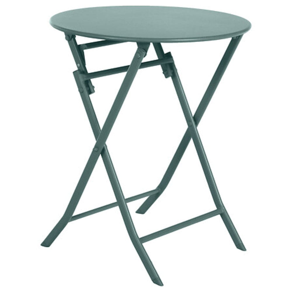 Alpha 55 Vert jade Table de jardin ronde